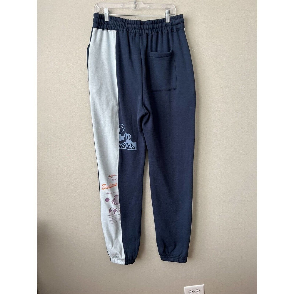 Jungles Endless Leisure Men’s Sweatpants Size XL Blue Graphic Print - Picture 7 of 11